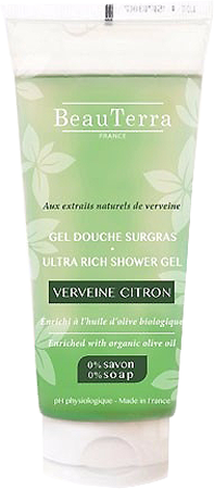 BEAUTERRA Gel douche 3 en 1 verveine citron 