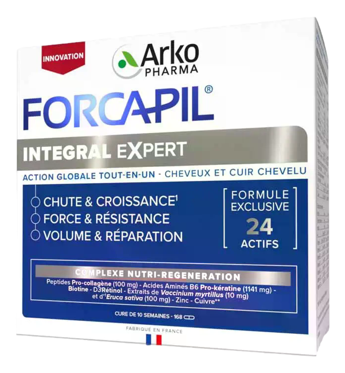 Forcapil Integral Expert Chute Croissance, Force et Réparation  168 gélules