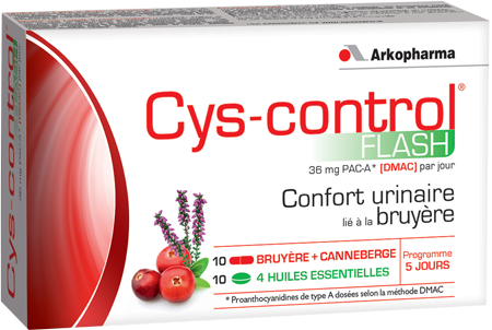 Arkopharma cys-control flash 20 gélules